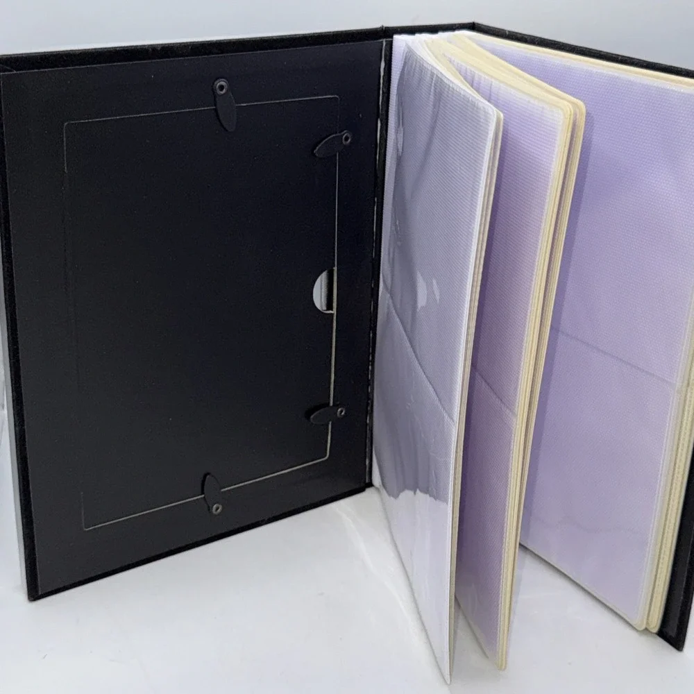 Silver‎ Plated Photo Album 160 4x6 Slip In Photo Intricate Floral Front